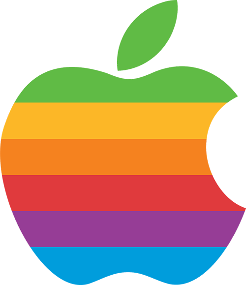 logo Apple multi-couleurs